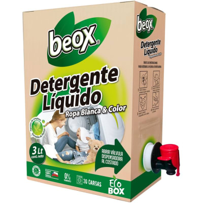 Detergente Líquido BEOX Ecobox 3 lts Detergente Líquido BEOX Ecobox 3 lts
