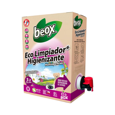 Amonio Cuaternario Limpiador Higienizante BEOX 3 lts Amonio Cuaternario Limpiador Higienizante BEOX 3 lts