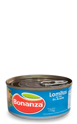 Atún Bonanza Lomitos en Aceite Lata 170 grs Atún Bonanza Lomitos en Aceite Lata 170 grs