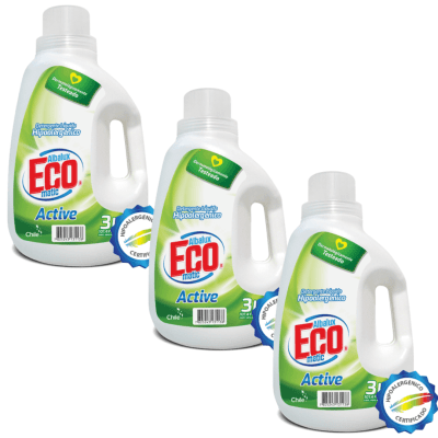 Pack Detergente Eco Active x 3 Pack Detergente Eco Active x 3