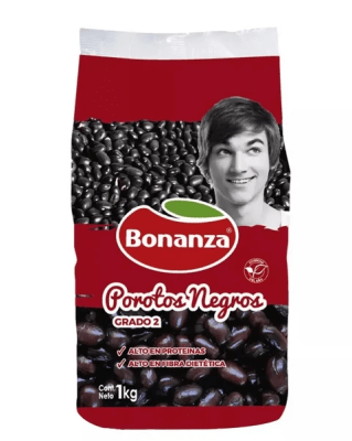 Porotos Negros Grado 2 Bonanza 1 kg Porotos Negros Grado 2 Bonanza 1 kg