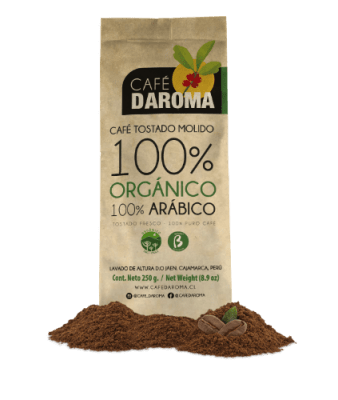 Café Daroma Tostado Orgánico Arábico 250 grs Café Daroma Tostado Orgánico Arábico 250 grs