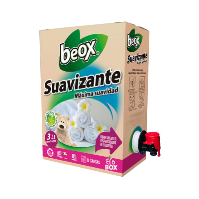 Suavizante Ropa BEOX Ecobox 3 lts Suavizante Ropa BEOX Ecobox 3 lts