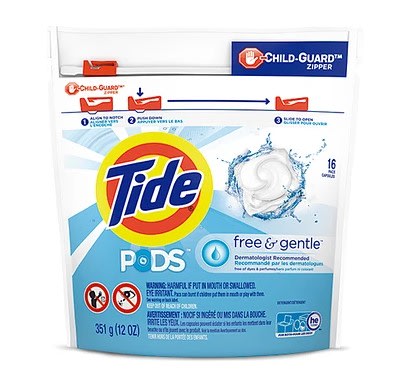 Detergente Tide Free Gentle Piel Sensible Detergente Tide Free Gentle Piel Sensible