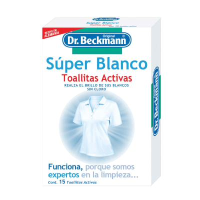 Taollitas Activas Súper Blanco Dr. Beckmann Taollitas Activas Súper Blanco Dr. Beckmann