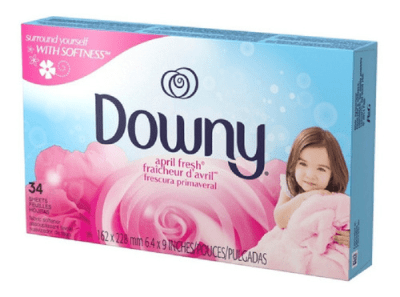 Toallas Antiestáticas April Fresh 34u Downy Toallas Antiestáticas April Fresh 34u Downy