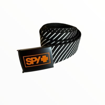 CINTURON SPY LOGO BLACK/ORANGE ONE SIZE CINTURON SPY LOGO BLACK/ORANGE ONE SIZE