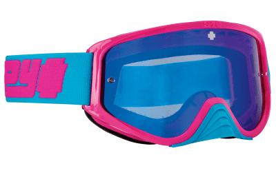 Woot Race Reverb Blue - HD Smoke with Light Blue Spectra Mirror - HD Clear