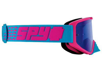 Woot Race Reverb Blue - HD Smoke with Light Blue Spectra Mirror - HD Clear