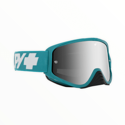Woot Race Checkers Teal HD Smoke with Silver Spectra Mirror HD Clear