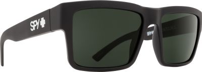 SPY SUN Montana Soft Matte Black - Happy Gray Green