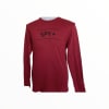 POLERA M/L LETTERPRESS BROWN S1