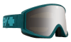 Crusher Elite Matte Teal - HD Bronze with Silver Spectra Mirror1