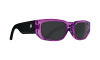 Genre Translucent Magenta Matte Black Happy Gray1