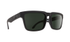 SPY SUN Helm Soft Matte Black - HD Plus Gray Green Polar1