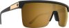 SPY SUN Flynn 5050 25 Anniv Matte Black Gold - HD Plus Bronze with Gold Spectra Mirror1