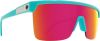 SPY SUN Flynn 5050 Teal - HD Plus Gray Green with Pink Spectra Mirror1