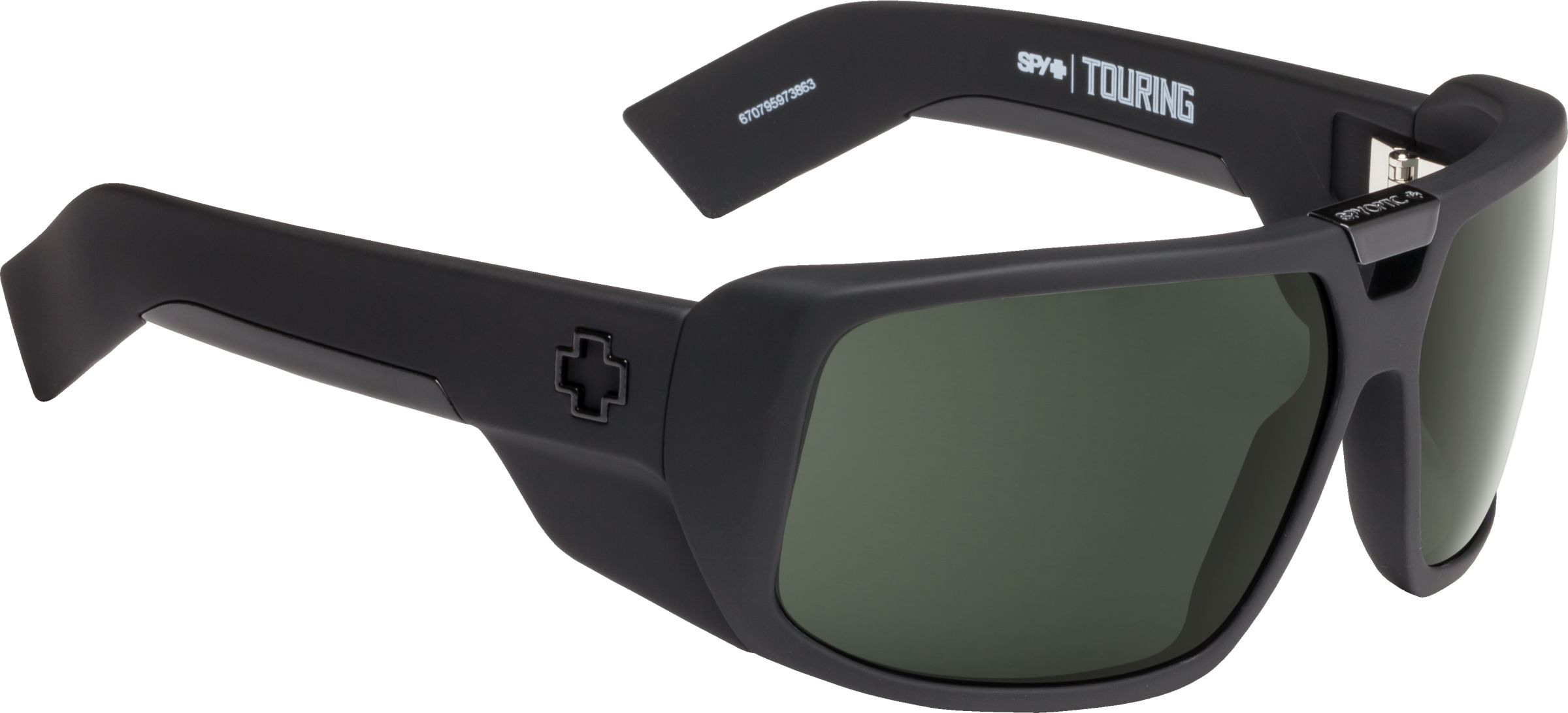 SPY SUN Touring Soft Matte Black HD Plus Gray Green spystore