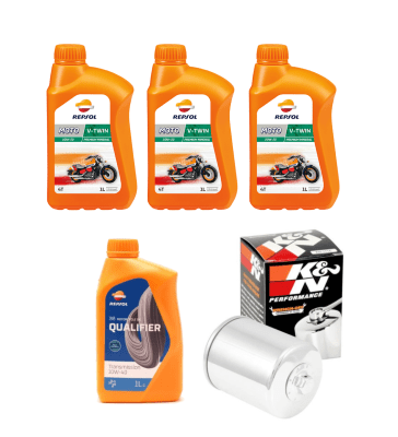KIT MANTENCION BASICO SPORTSTER 2004+ CROMADO