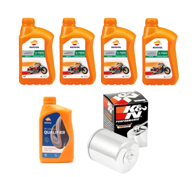 KIT MANTENCION BASICO TOURING VTWIN CROMADO