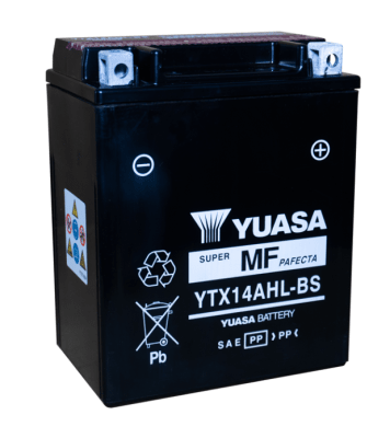 BATERIA YUASA YTX14L-BS PARA SPORTSTER