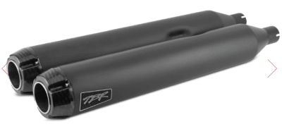 Harley Davidson Touring (2017-23) Black w/ Carbon Endcap