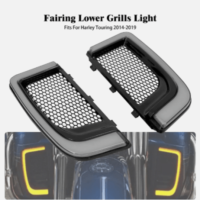 Fairing Lower Grills LED Turn Signal