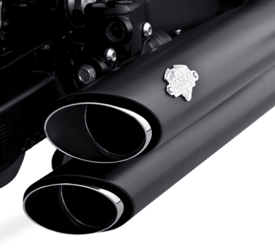 Vance & Hines Shortshots Sportster Negros