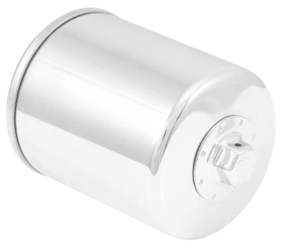 K&N FILTRO ACEITE CROMADO