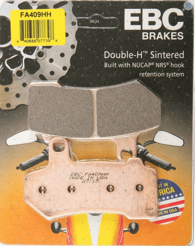 PASTILLAS TRASERAS TOURING 2008 - 2022 EBC1