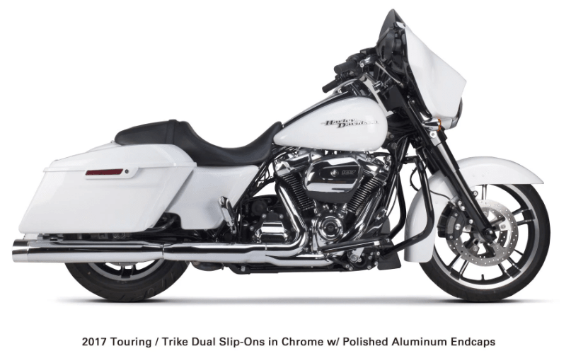 Harley Davidson Touring (2017+) Chrome w/ Polished Endcap2