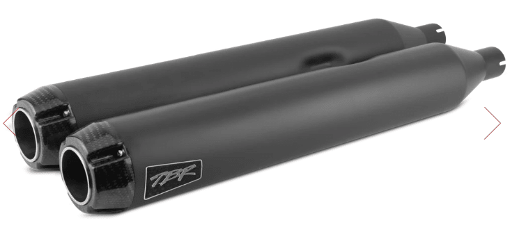 Harley Davidson Touring (2017-23) Black w/ Carbon Endcap1