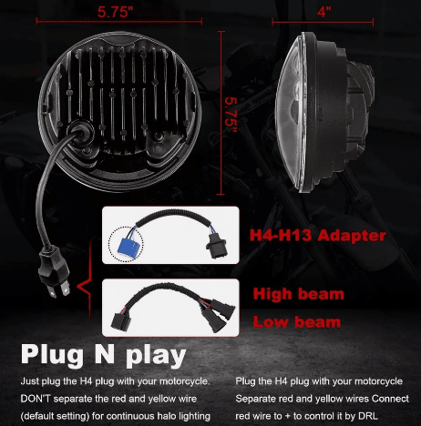 Led Sportster, Dyna Cromado2