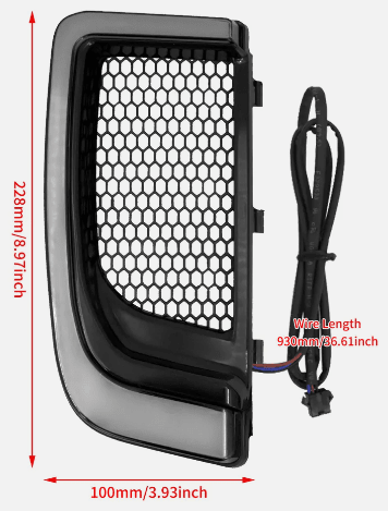 Fairing Lower Grills LED Turn Signal5
