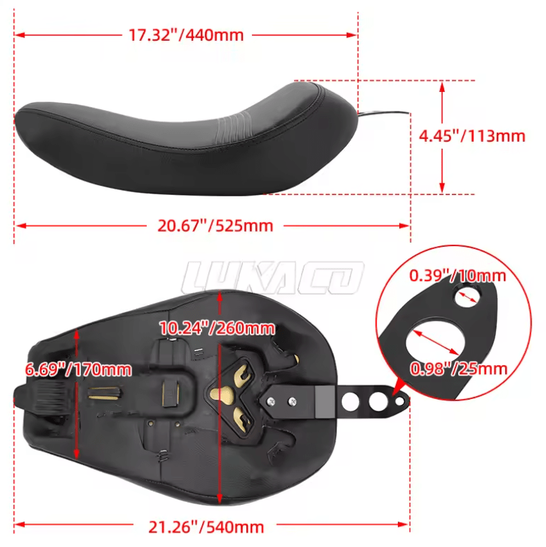 Solo Seat Sportster3