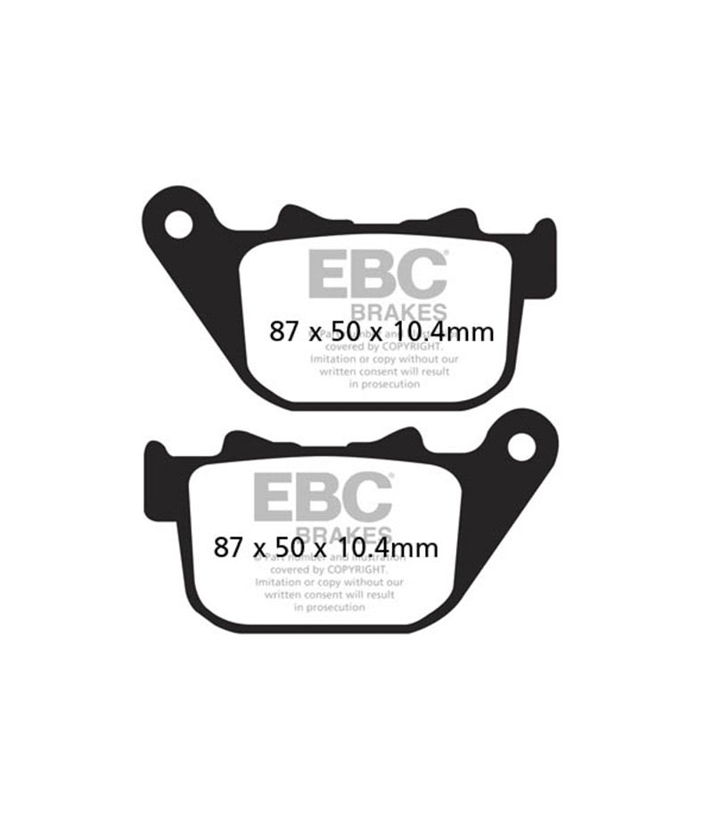 PASTILLAS TRASERAS SPORTSTER 2004-2013 EBC2