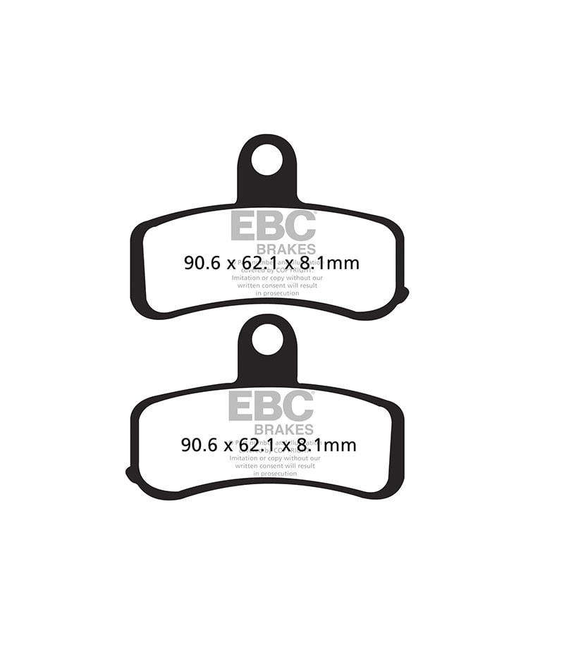 PASTILLAS DELANTERAS SOFTTAIL 2008 - 2014 EBC2