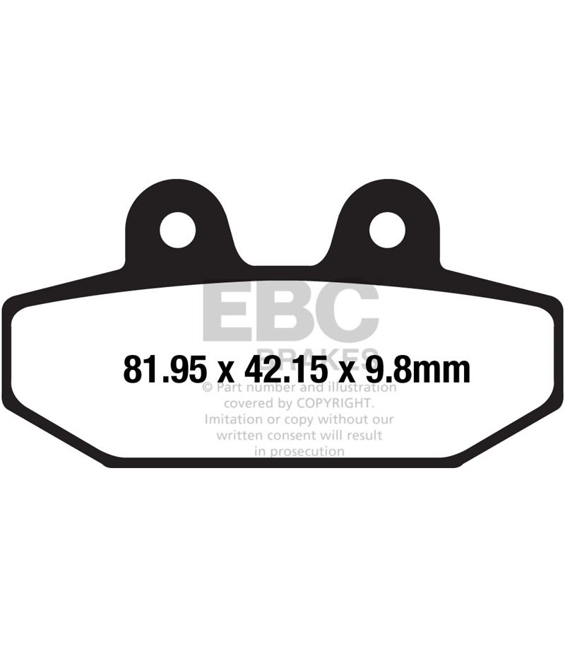 PASTILLAS TRASERAS SOFTTAIL 2018 + EBC2
