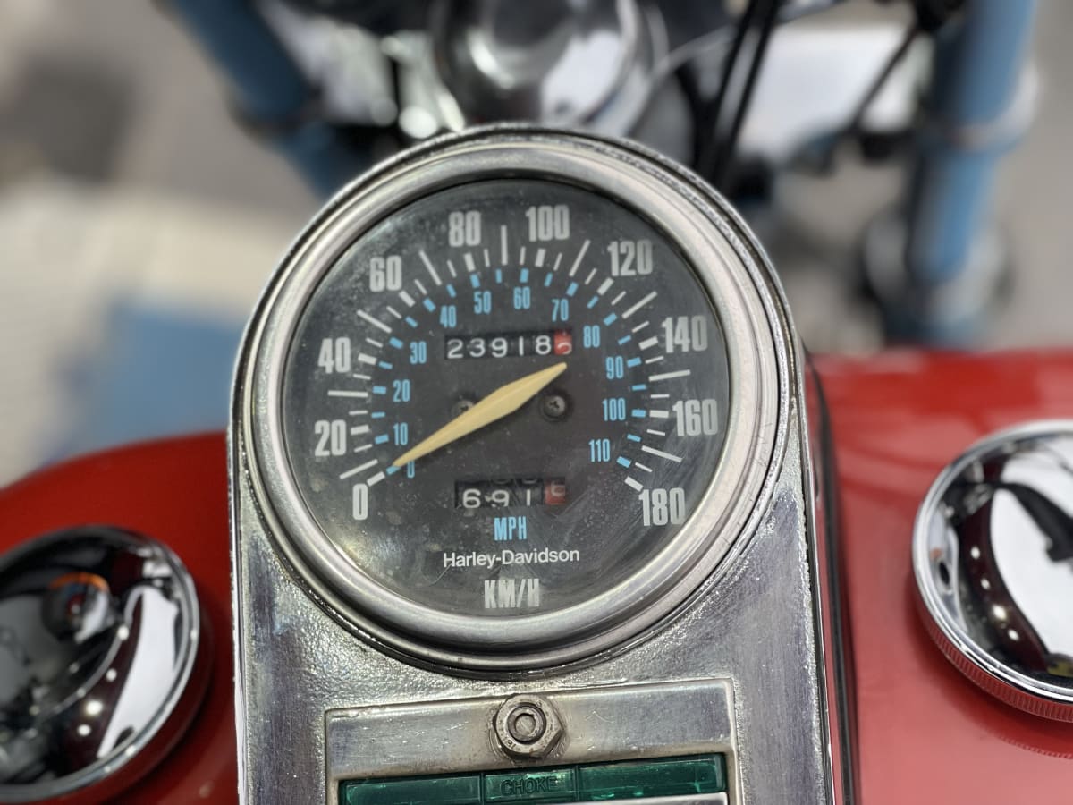 HARLEY DAVIDSON FXWG Wide Glide shovelhead 12006