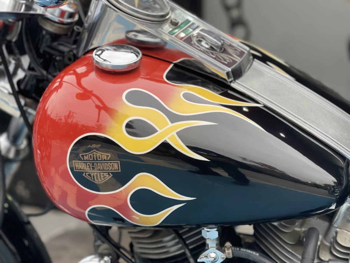 HARLEY DAVIDSON FXWG Wide Glide shovelhead 12009