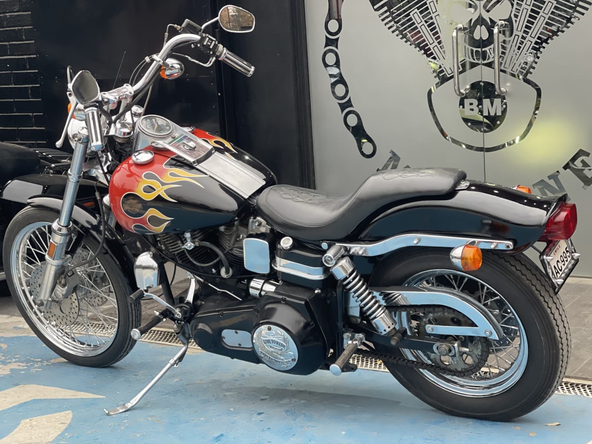 HARLEY DAVIDSON FXWG Wide Glide shovelhead 120010