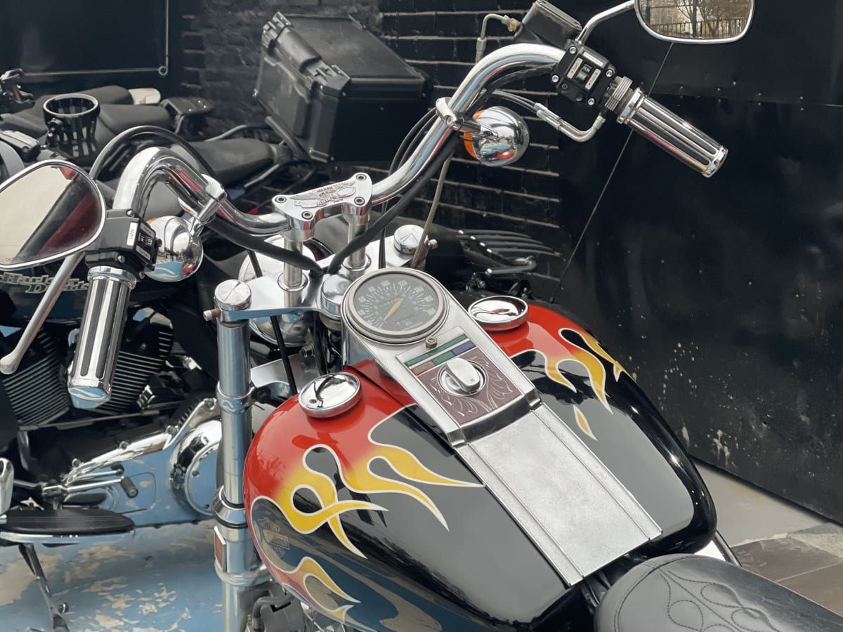 HARLEY DAVIDSON FXWG Wide Glide shovelhead 120011