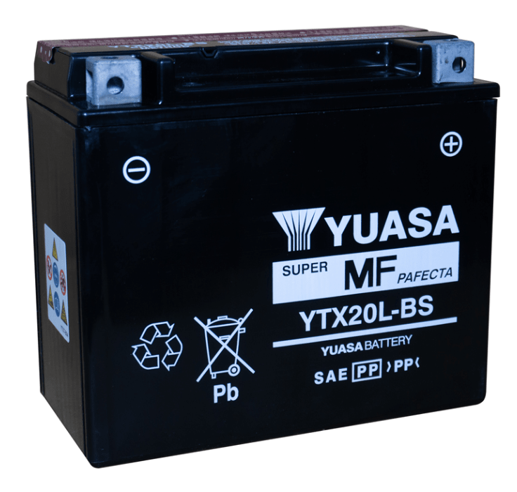 BATERIA YUASA YTX20L-BS PARA SOFTAIL Y DYNA1