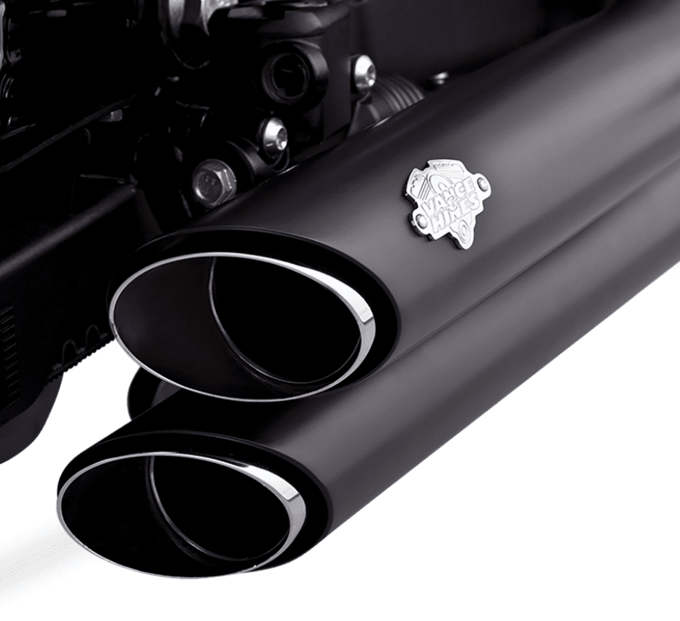 Vance & Hines ショートショット Vance & Hines Shortshots Sportster Negros | BIKERMACHINE STORE