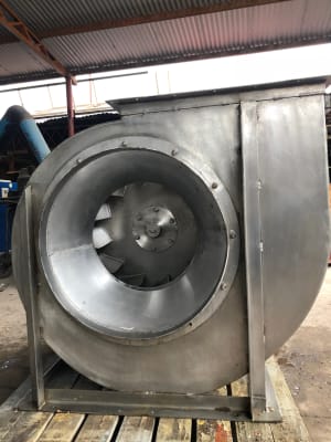 VENTILADOR CENTRÍFUGO INOXIDABLE 316 L SIN MOTOR | Extractores de aire