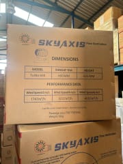 EXTRACTOR EÓLICO INDUSTRIAL 24'' - 600 MM ACERO INOXIDABLE