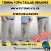 product pantalon canvas gris medio