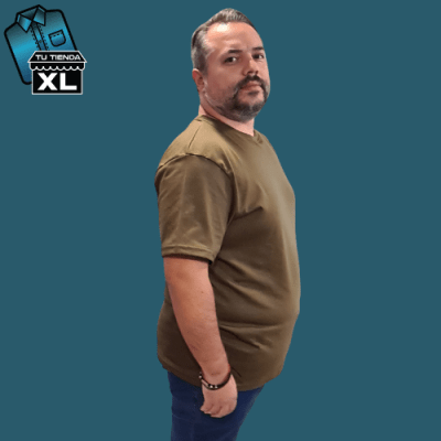 POLERA CUELLO REDONDO VERDE MUSGO