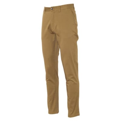 PANTALON GABARDINA ELASTICADO TOSTADO