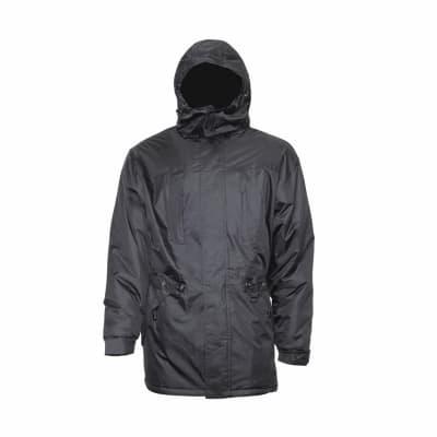 PARKA LARGA ACOLCHADA NEGRO 3XL
